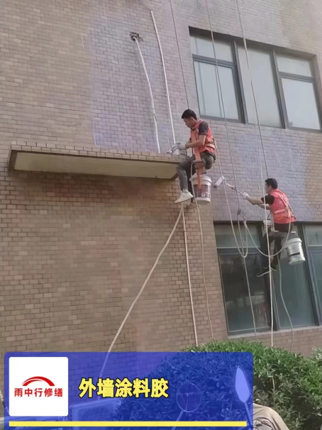 镜湖外墙防水修缮